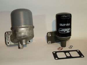 zetor korpus podstawa filtr oleju komplet zamiast bak bąka zetora