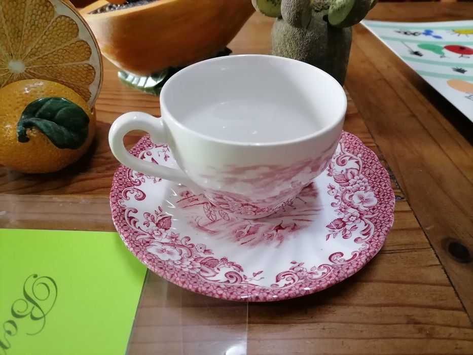 Chávena de chá inglesa johsonbros