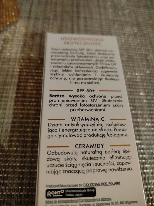Krem dla kobiet Perfecta Skin Małgorzata Kożuchowska SPF 50 Nowy