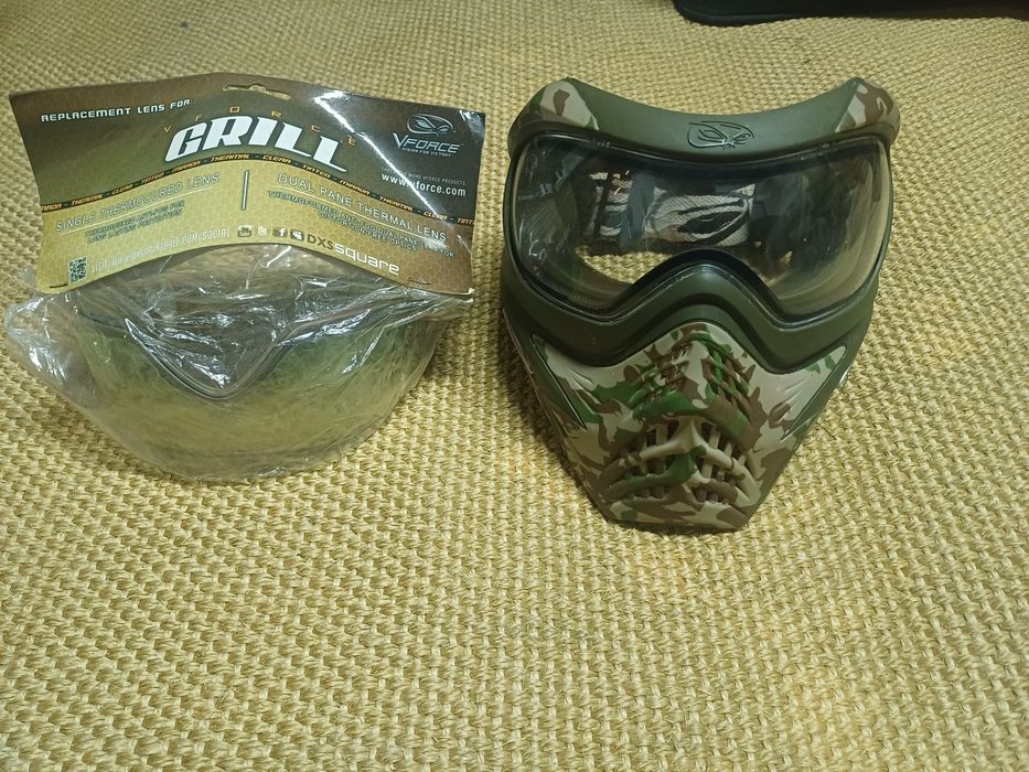 Conjunto material paintball