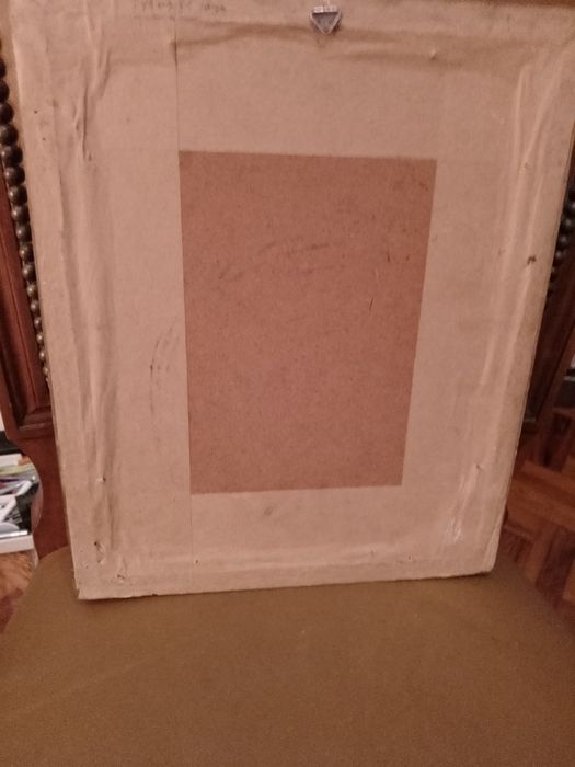 Quadro do Pintor Mangeri -Assinado-30E -Peça Bébé Passear -2E Desde 2E