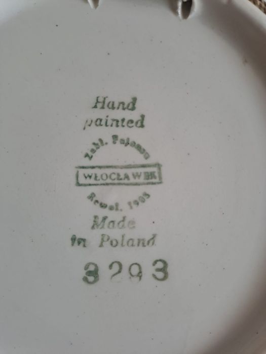 Talerz ozdobny na ścianę "Kapelusz"