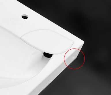 Уцінена Раковина, Умивальник, Luxor Flower, Найнижча Ціна!