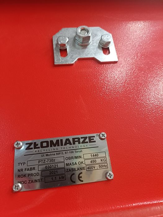 Młyn/rozdrabniacz/kruszarka/shredder/wielowałowy do kabli/tworzyw sztu