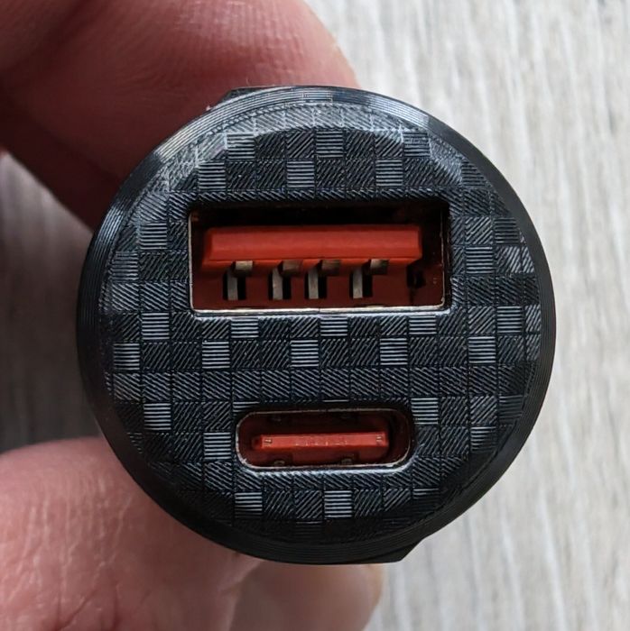 Toocki 50W ładowarka samochodowa USB zwykłe USB c