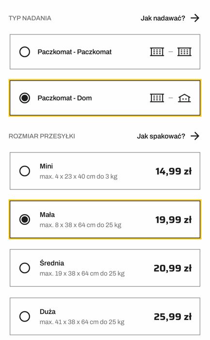 Dwie torebki ręcznie robione