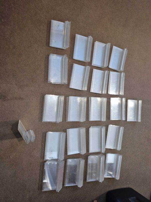 Półka plexi 20x10 do paneli spacewall