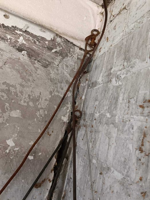 Трос стальной 7 мм 50 метров со струбциной и цепью