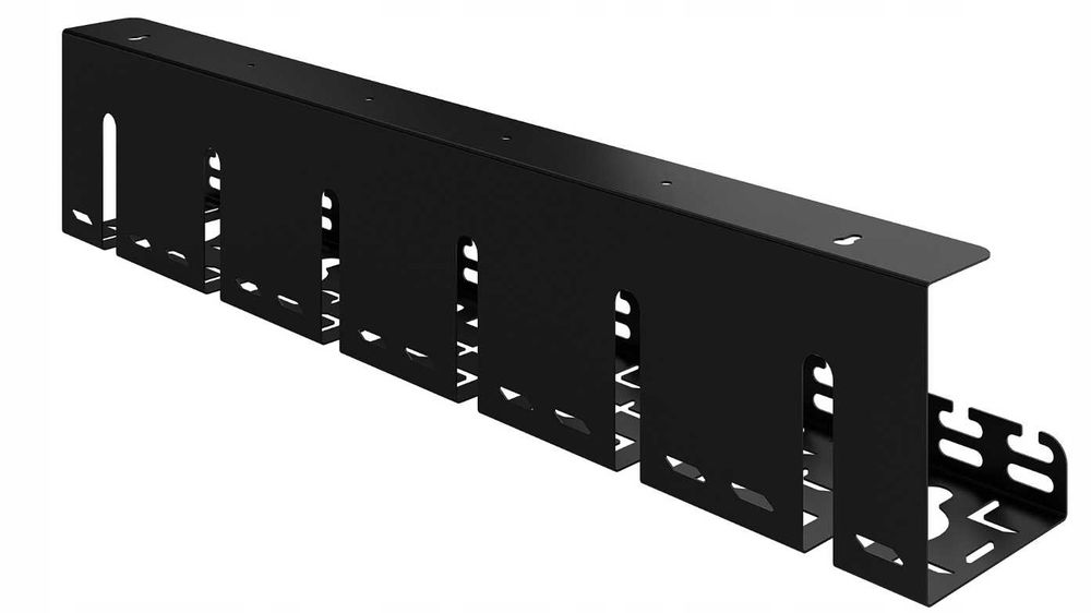 Organizer Uchwyt Maskownica do Kabli pod Biurko 60 cm Metal Stalflex