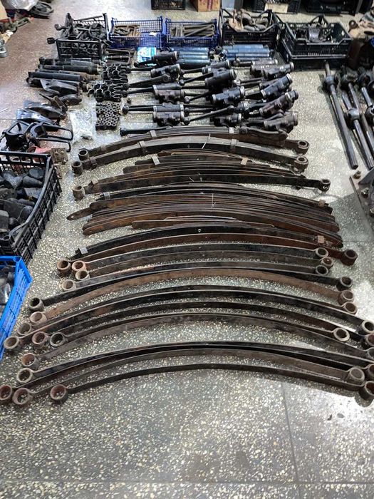 Ресори, амортизатори, втулки рессор, кронштейни Газ 20, Газ 21, Газ 69