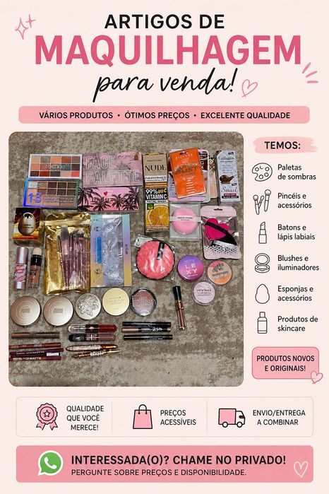 Conjunto de makeup