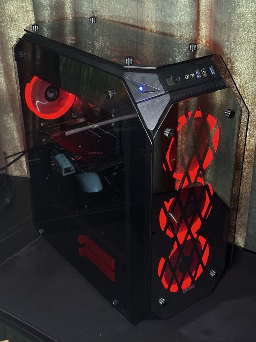 Ігровий комп’ютер, ПК для ігор — r5 5500, RTX4060 8GB, SSD 480GB, DDR4 16GB, 600W в ідеальному стані!