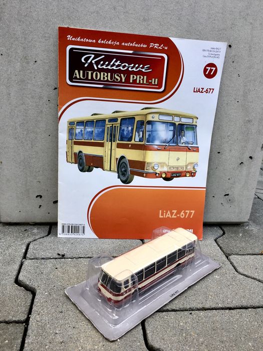 LIAZ 677 #77-kultowe autobusy PRL,auta,model,kolekcja,zabytek
