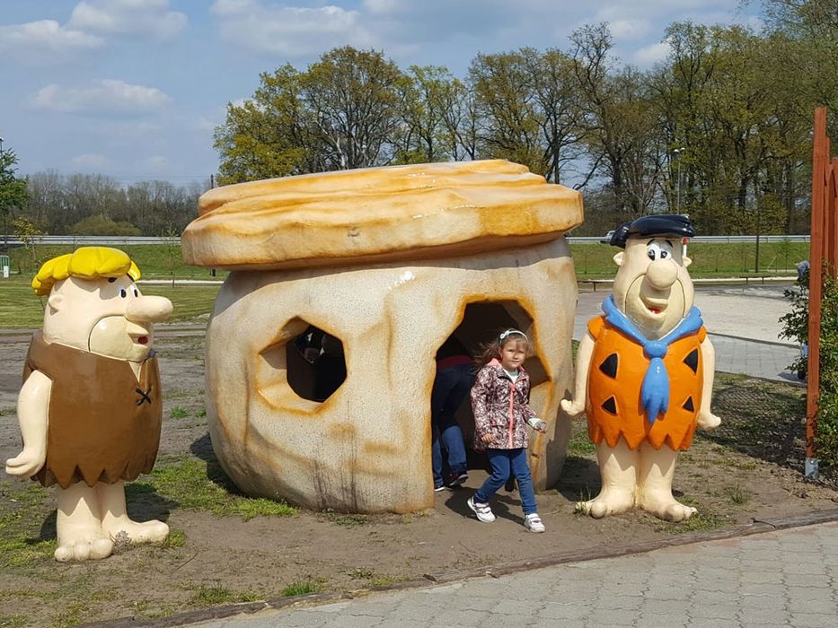 Figury ogrodowe XXL laminat reklamowe design zwierzęta domki