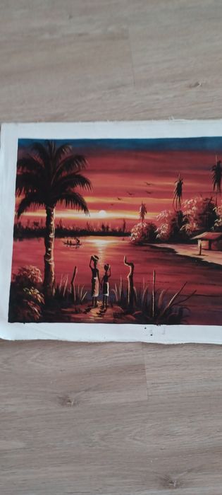 Tela de pintura Angola