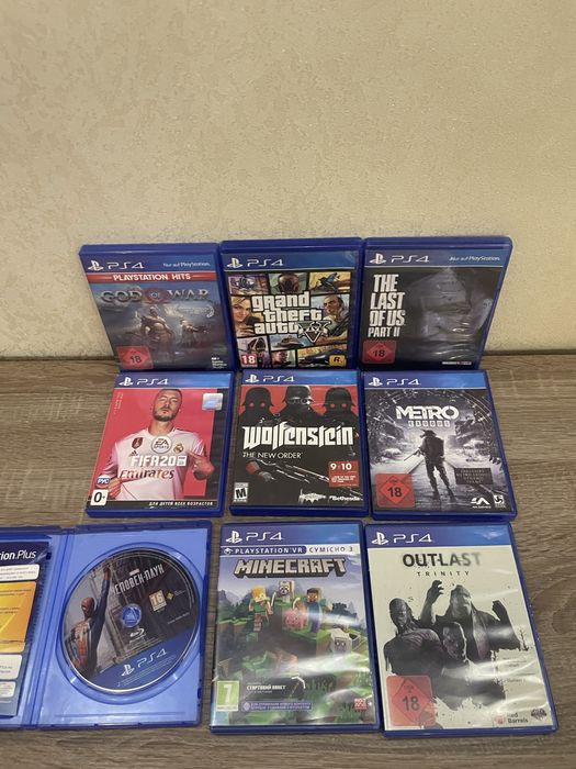 Продам диски для ps4