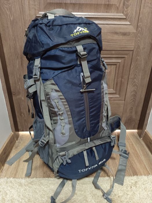 Рюкзак для подорожей, походів та туризму Tofvnr 65+5L.