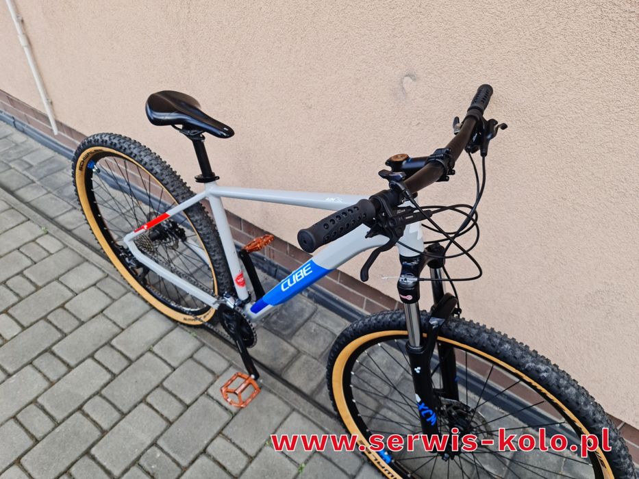 Rower górski MTB CUBE koła 29 shimano ALIVIO aluminium rabat okazja polecam WYSYŁKA FV23%