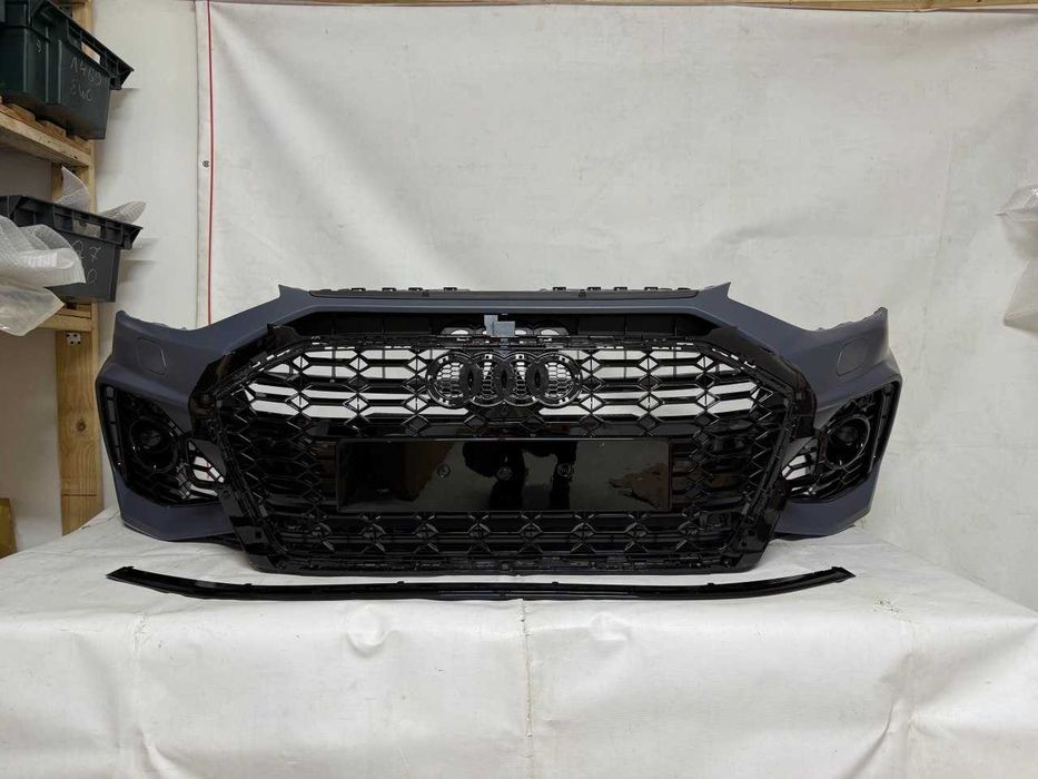 Audi A4 B9 lift Rest Передній бампер RS-стиль Ауді А4 Б9 Рест.