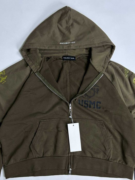Худі Project G/R GR Grailz zip up hoodie archive зипка кофта худи зіп