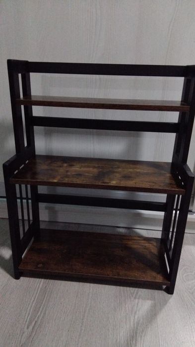 Полиця для спецій  книжкова шафа для  кухні лофт 3 яруси