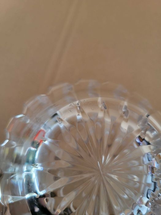 Taça em Cristal Lapidado - Atlantis, Portugal