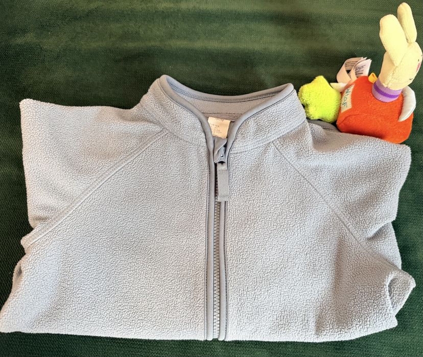 Rozpinana bluza polarowa marki H&M