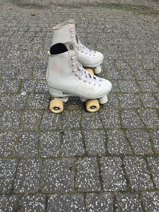 Wrotki figurowe Oxelo białe rozmiar 37