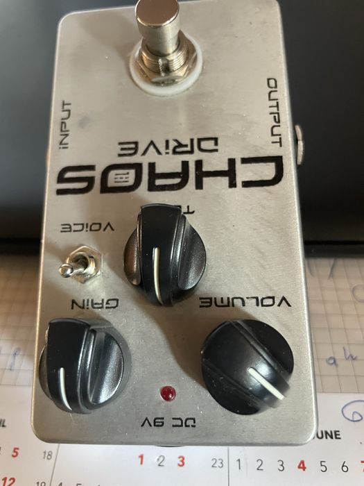 CHAOS DRIVE. Efekt gitarowy