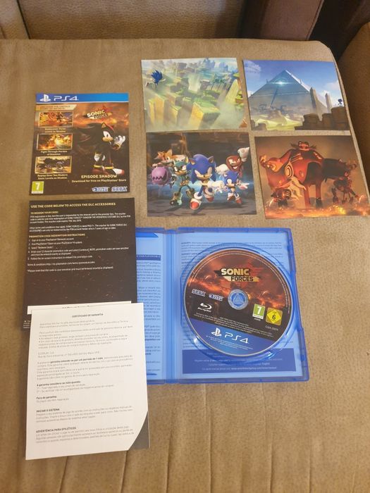 Jogos PS4 - Dmc devil may cry. Sonic forces. Tomb raider