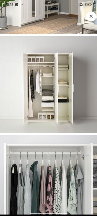 Szafa i komoda z 4 szufladami IKEA