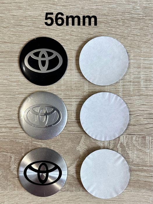 Conjunto 4 Centros Jantes Toyota 56mm 57mm 60mm 62mm 65mm 68mm
