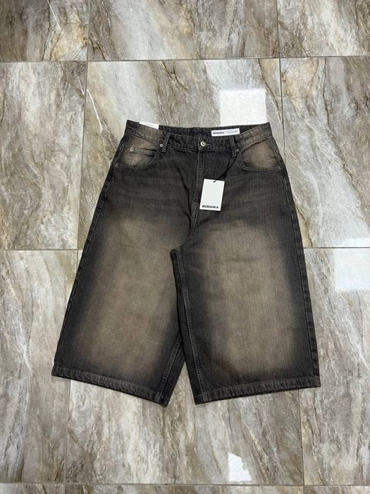 Нові мега широкі шорти джинсові SUPER BAGGY rap shorts jaded london ty