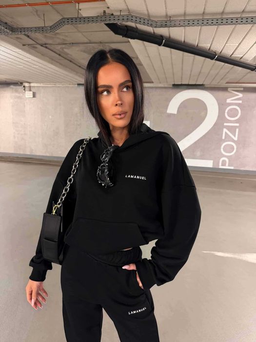 La manuel dres komplet strike czarny M/L