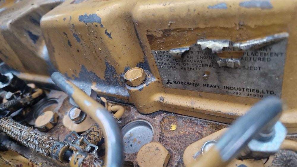 koparka Cat caterpillar 312 c części silnik mitsubishi g4320 6lk52916