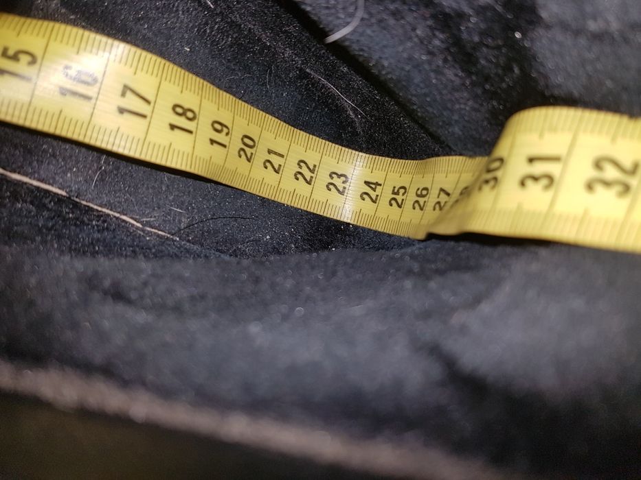 Czarne botki, wysokie tenisowki  z ćwiekami, lekko ocieplane 36, 23cm