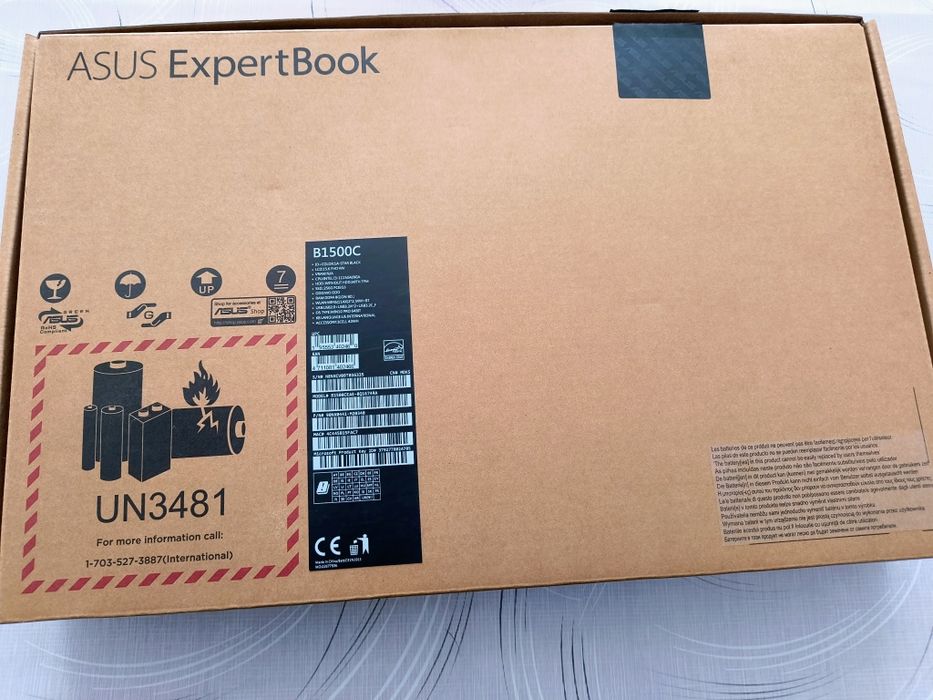 Sprzedam używany laptop Asus expert book B1500C