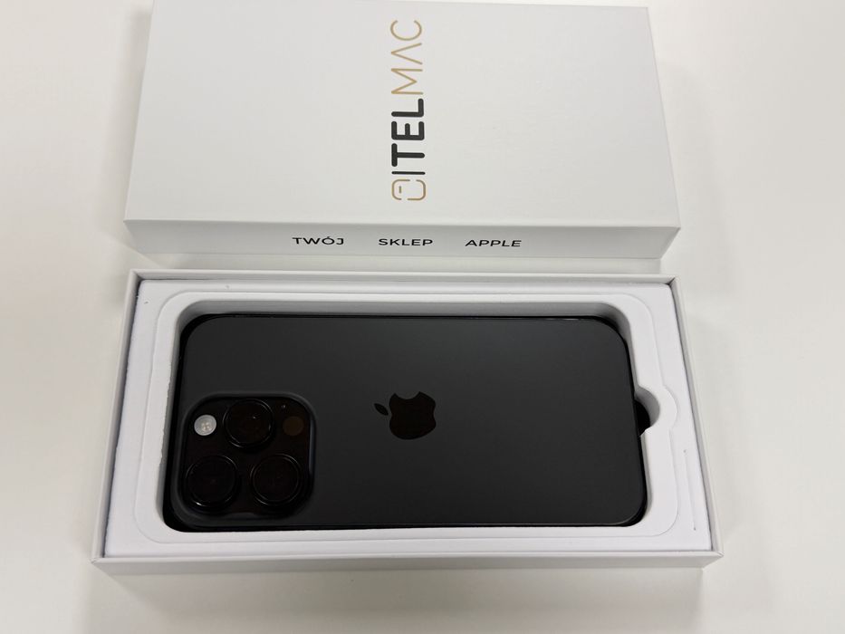 Apple iPhone 16 Pro 256GB 5G • Black • BAT 100% • Gwarancja • Raty 0%