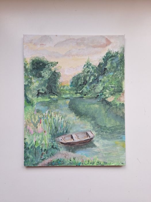 Pintura a Guache sobre Tela