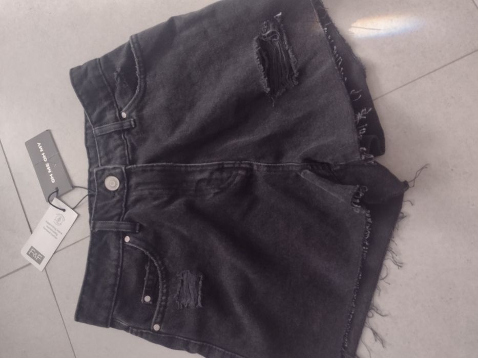 Nowe spodenki jeansowe r XS