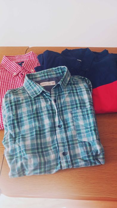 Camisas para rapaz
