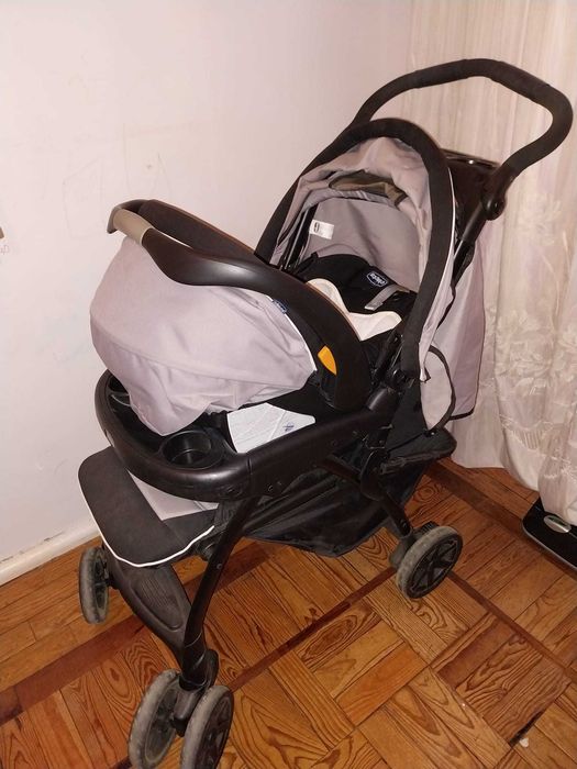 Carrinho de Bébé e Ovo + Isofix (CHICCO)