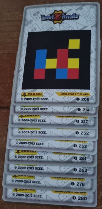 43 Cartas Invizimals Desafios Ocultos