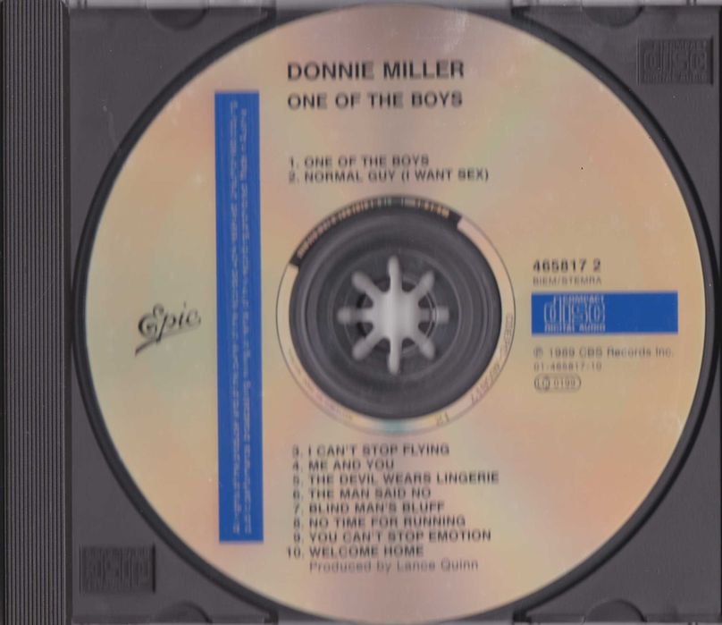 Donnie Miller - One Of The Boys