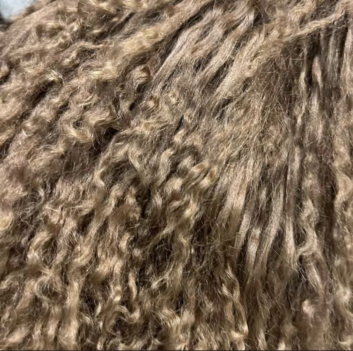 Kontantto plaszcz futro naturalne z lamy kolory rozne xs-3xl