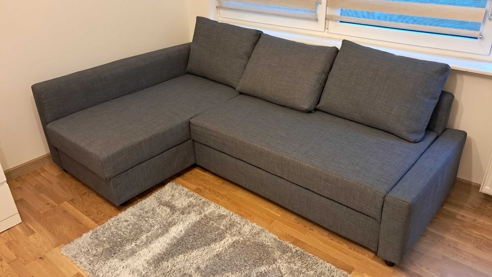 jak NOWY Narożnik z funkcją spania Friheten, IKEA