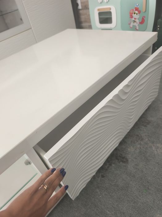 Mesa de centro da sala - branco - 120x60 altura 37cm