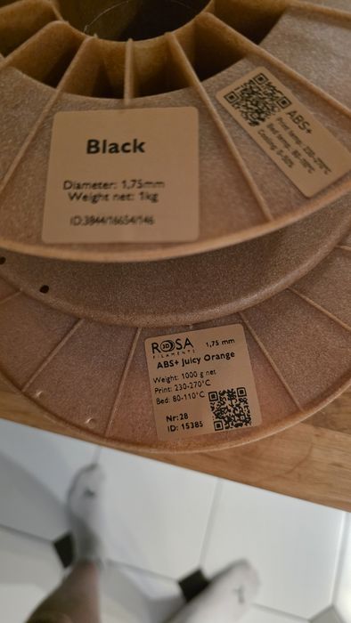 Filament rosa abs różne