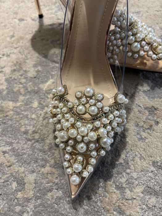 Туфлі лодочки прозорі