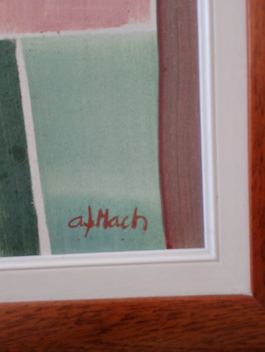 Tela a óleo de AfMach